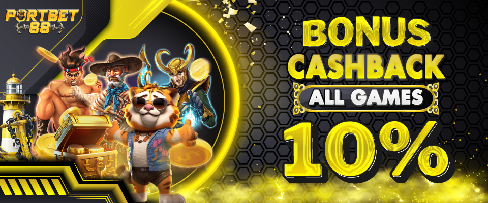 Bonus Cashback Mingguan 10%